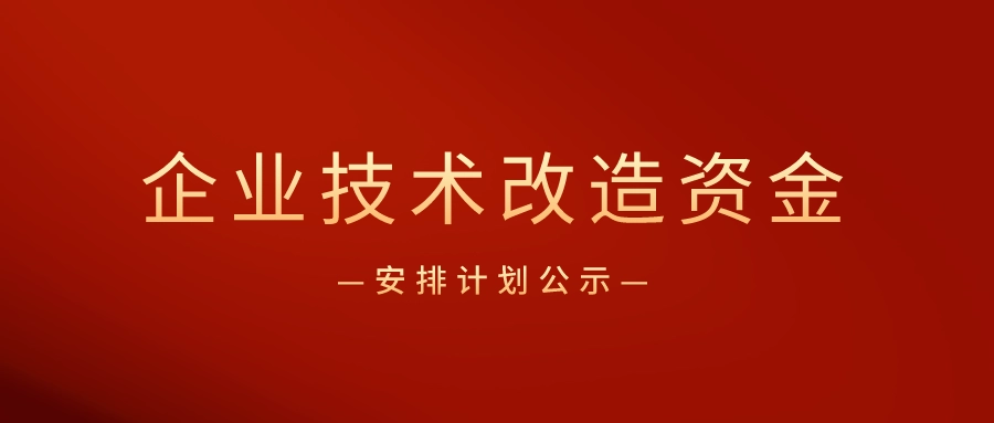 企業(yè)技術(shù)改造專(zhuān)項(xiàng)資金